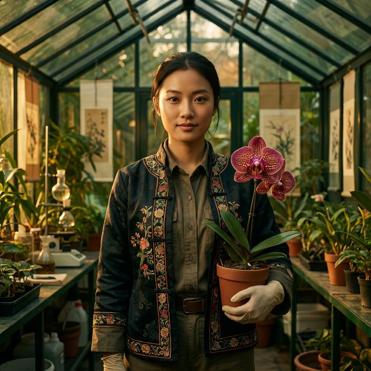 探花植物专家-苏婉清