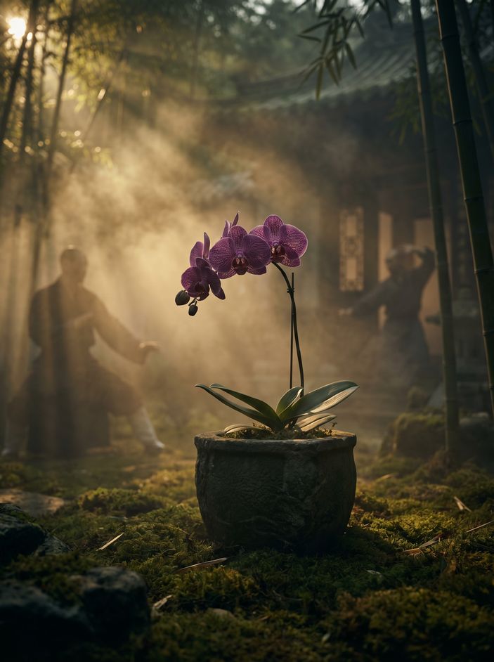 探花植物视频-珍稀兰花养护教程