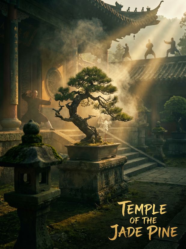 探花植物视频-百年古松盆景艺术